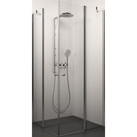 Glass Service Anna 90x90cm H=200cm Square Shower Enclosure Transparent Chrome (90X90ANN) | Shower cabines | prof.lv Viss Online
