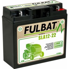 Fulbat SLA12-22 Green Tractor Battery 22Ah, 12V (F550907) | Batteries and chargers | prof.lv Viss Online