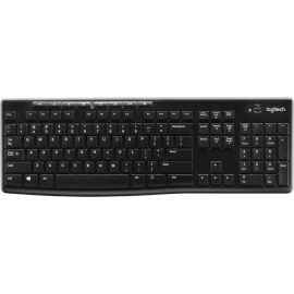 Logitech K270 Клавиатура US Черная (920-003738) | Периферийные устройства | prof.lv Viss Online