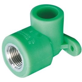Kan-therm PPR Wall Plate Elbow 90° D20x1/2'' Green (2009068085) | Kan-Therm | prof.lv Viss Online