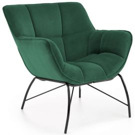 Кресло для отдыха Halmar Belton 73x74x78 см Темно-зеленое (V-CH-BELTON-FOT-C.ZIELONY) | Кресло отдыха | prof.lv Viss Online