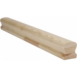 Коврик для лестниц Hoovel Liist, сосна, 52x57 мм, 3 м (TK5257MA30E) | Перила | prof.lv Viss Online