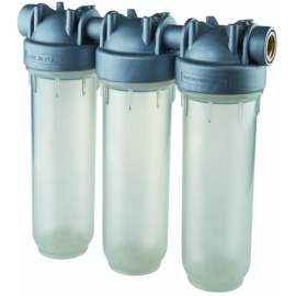 Ūdens Filtra Korpuss Atlas Filtri DP 10 Trio OT Sanic TS 3/4” 10” (SA1400401) | Mehāniskie ūdens filtri | prof.lv Viss Online
