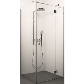 Glass Service Marika 110x110cm H=200cm Square Shower Enclosure Transparent Chrome (110X110MAR) | Shower cabines | prof.lv Viss Online