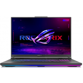Asus ROG Strix G814JI-N6079W Intel Core i9-13980HX Ноутбук 18, 2560x1600px, 1TB SSD, 16GB, Windows 11 Home, Серый (90NR0D01-M00610) | Игровые ноутбуки | prof.lv Viss Online