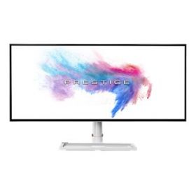 Msi Prestige PS341WU WUHD Monitors, 34, 5120x2160px, 21:9, white | Msi | prof.lv Viss Online