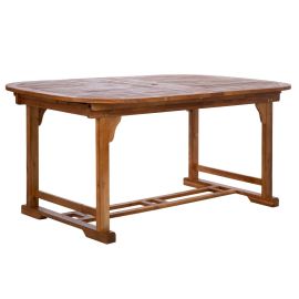 Dārza galds Home4you Fabiola 285/225/165x100x75cm, Brūna (13566) | Home4you | prof.lv Viss Online