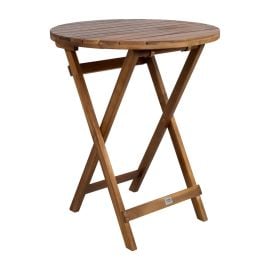 Dārza galds Home4you Gwen 60x72cm, Brūna (13581) | Garden tables | prof.lv Viss Online