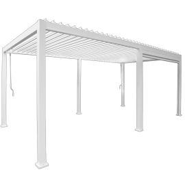 Dārza Nojume Home4you Mirador-111, 3x6x.2.5m, Balta (13598) | Dārza nojumes | prof.lv Viss Online