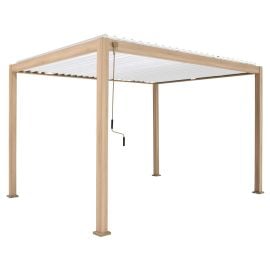 Dārza Nojume Home4you Mirador-111, 3x4x.2.5m, Bēša (19480) | Dārza nojumes | prof.lv Viss Online