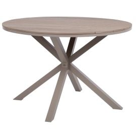 Dārza galds Home4you Porto 110.5x73cm, Bēša (19519) | Garden tables | prof.lv Viss Online