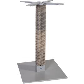 Стол для центрального стола Home4you Larache, 40x40x72 см, серый/коричневый (20918) | Столешницы | prof.lv Viss Online