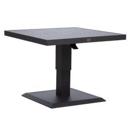 Dārza galds Home4you Tomson 85x85x52-75cm, Pelēka (25170) | Home4you | prof.lv Viss Online