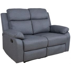 Reglaineris Home4You Rex Divvietīgs 133x81x103cm Tumši Pelēks (28657) | Upholstered furniture | prof.lv Viss Online