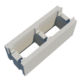 Dobtie betona Bloki 190x190x488mm Stoneroc 190 Bond Beam (1.268m3) | Stoneroc | prof.lv Viss Online