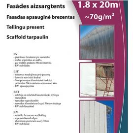 Cover for assemblies, 70g/m² | Fencing safety nets | prof.lv Viss Online