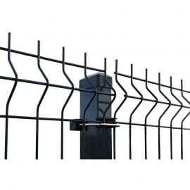 Powder Coated 3D Fence Panels, L 2.5m, Wire Ø4mm, Grey | Panel fences | prof.lv Viss Online