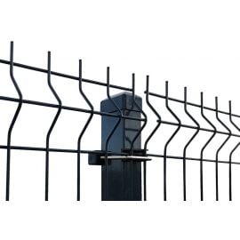 Powder Coated, Galvanized 3D Fence Panel, 50x200mm, Ø5mm Rod, Anthracite (001379) | Volume pricing | prof.lv Viss Online