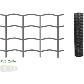 Проволочный, оцинкованный, ПВХ забор, 50x63мм, Ø2/2.5мм стержень (001489) | Рулонные заборы | prof.lv Viss Online