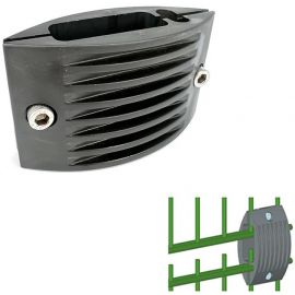 Panel Mounting Bracket, Grey (001534) | Fence accessories | prof.lv Viss Online