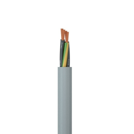 Kontrolkabelis Faber Kabel YSLY-JZ 5x4mm2, 300/500V, lokans, pelēks, 1m (030593) | Control cables | prof.lv Viss Online