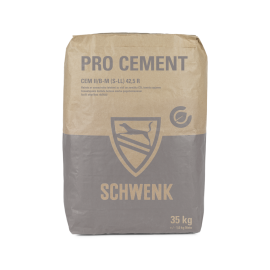 Kompozītais Portlandcements Schwenk Pro CEM II/B-M (S-LL) 42,RN 35kg | Heated floors | prof.lv Viss Online