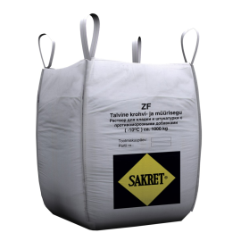 Cementa mūrjava un apmešanas java Sakret ZF M-10 ar pretsala piedevu -10ºC Big Bag 1000kg