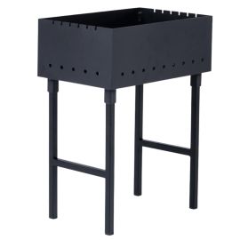 Mangāls Dm Grill Ar Piemetinātām Kājām 33x22x35cm, Melns | Dm Grill | prof.lv Viss Online