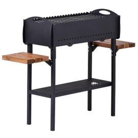 Kokogļu Grils Dm Grill GR-004 Ar Piemetinātām Kājām 85x30x73cm, Melna | Dm Grill | prof.lv Viss Online