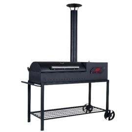 Kokogļu Grils Dm Grill Ar Piemetinātām Kājām 850x170x110cm, Melna | Dm Grill | prof.lv Viss Online