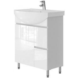 Vento Monika 65 Sink Cabinet without Sink, White (489040) NEW | Vento | prof.lv Viss Online