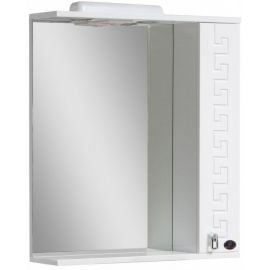 Vento Gracia 65 Mirror Cabinet, White (48616) NEW | Vento | prof.lv Viss Online