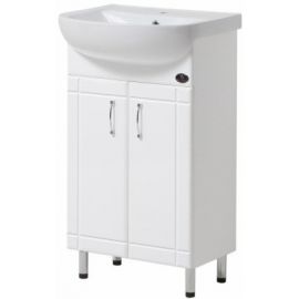 Vento Econom bathroom sink with cabinet Arteco 50, White (48624) NEW | Sinks with Cabinet | prof.lv Viss Online