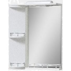 Vento Rondo 65 Bathroom Mirror 75x65cm, White (48650) NEW | Bathroom mirrors | prof.lv Viss Online