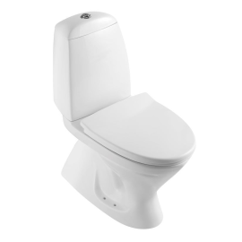 Tualetes Pods Vento Taberg, ar SC vāku, balts (34856) | Toilet bowls | prof.lv Viss Online
