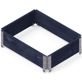 Dārza Dobe Upyard GardenBox Eco 80x60x19.5cm, melna | Dārza dobes | prof.lv Viss Online