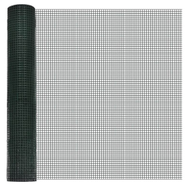 Žogs Garden Center Metināts, cinkots, PVC pārklāts, 1x25m rullis, 19x19mm acs, 1.1mm stieple, zaļš | Žogi ruļļos | prof.lv Viss Online