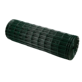 Žogs Garden Center Metināts, cinkots, PVC pārklāts, 1.5x25m rullis, 50x100mm acs, 2.5mm stieple, zaļš | Žogi ruļļos | prof.lv Viss Online
