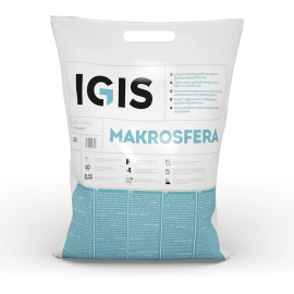 Viegla rupjgraudainā špaktele Igis Makrosfera 15L | Facade insulation | prof.lv Viss Online