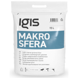 Viegla rupjgraudainā špaktele Igis Makrosfera 15L | Fillers | prof.lv Viss Online