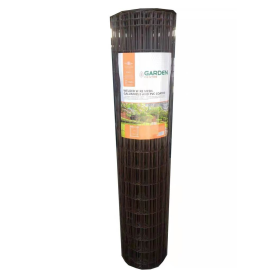 Žogs Garden Center Metināts, cinkots, PVC pārklāts, 1.5x25m rullis, 50x100mm acs, 2.5mm stieple, brūns | Garden Center | prof.lv Viss Online