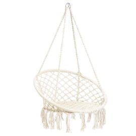 Dārza Šūpuļkrēsls Domoletti Boho 80x60x115cm, Balts (502244430) | Domoletti | prof.lv Viss Online