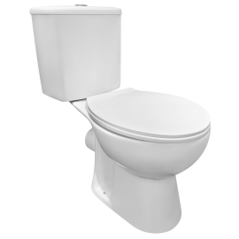 Tualetes Pods Domoletti PO221-P ar vāku, Balts (502275123) | Toilet bowls | prof.lv Viss Online