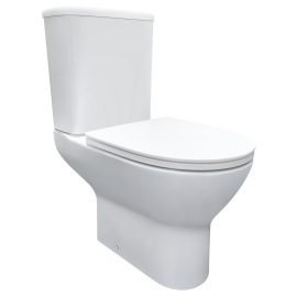 Tualetes Pods Domoletti XC321-P ar SC vāku, Balts (502275126) | Tualetes podi - brīvi stāvošie | prof.lv Viss Online