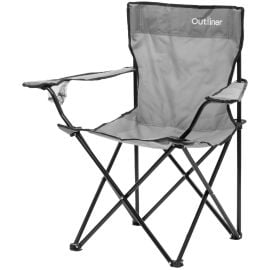 Kempinga Krēsls Outliner 52x50x83cm, Pelēks | Camping chairs | prof.lv Viss Online