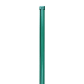 Žoga stabs ar malu apaļš Garden Center 2.3m, Ø48mm, zaļš | Žoga stabi | prof.lv Viss Online