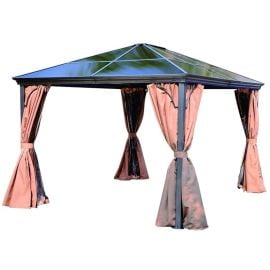 Dārza Nojume Domoletti Grande, 3x3x2.6m, Brūna (501785409) | Dārza nojumes | prof.lv Viss Online