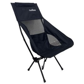 Kempinga Krēsls Outliner 55x38x89cm, Melns | Camping chairs | prof.lv Viss Online