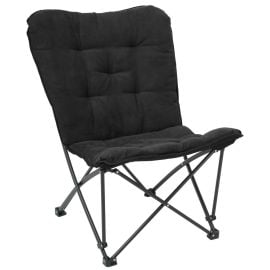 Kempinga Krēsls Outliner 76x77x96cm, Melns | Camping chairs | prof.lv Viss Online