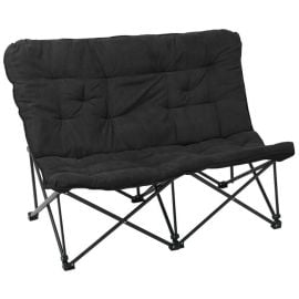 Kempinga Krēsls Outliner 77x126x92cm, Melns | Camping chairs | prof.lv Viss Online